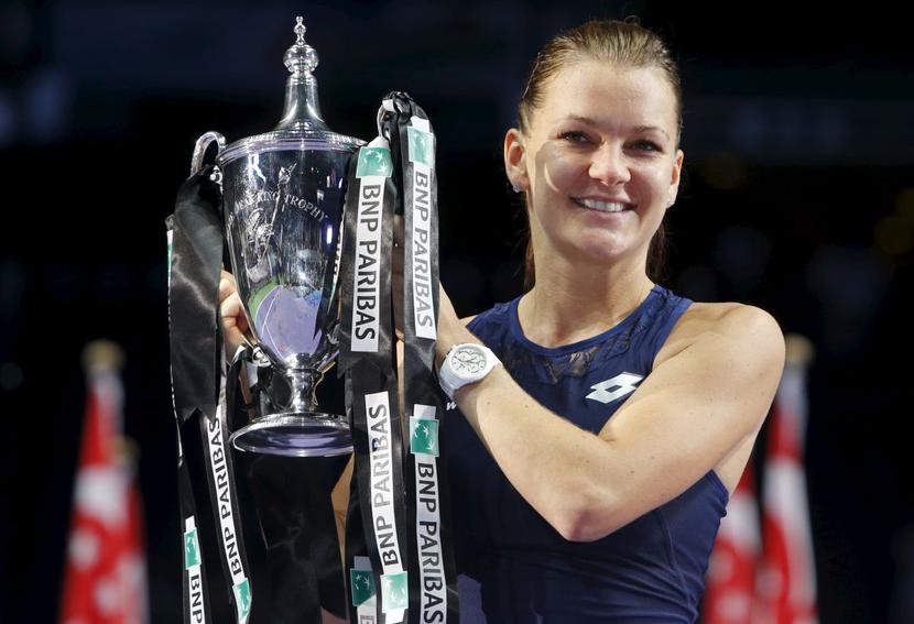 Agnieszka Radwańska wygrywa turniej masters Agnieszka Radwańska wygrywa turniej masters