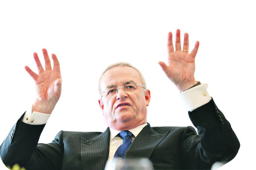 Martin Winterkorn, fot. Bloomberg Martin Winterkorn, fot. Bloomberg