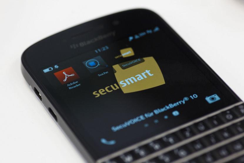Smartfon BlackBerry z systemem Secusmart Smartfon BlackBerry z systemem Secusmart