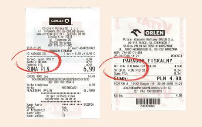 Już za kilka dni na paragonach PKN Orlen stawka VAT będzie taka sama, jaka na rachunkach BP jest od dawna. Koncern nie podaje, czy wyższy podatek wpłynie na cenę hot dogów.