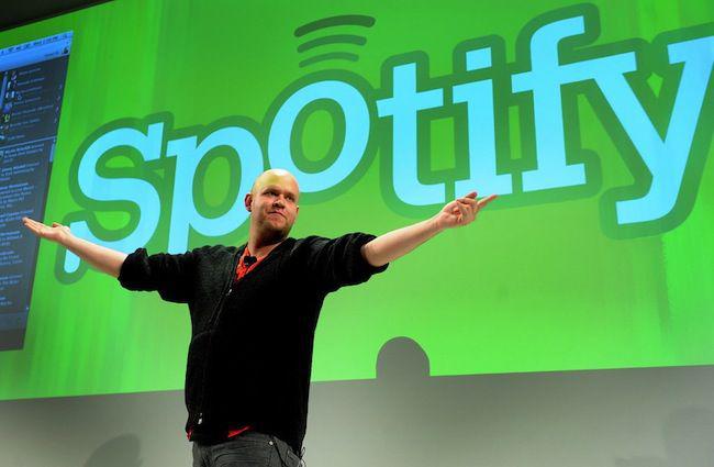 Daniel Ek, założyciel Spotify podczas jednej z konferencji serwisu FOT. Bloomberg Daniel Ek, założyciel Spotify podczas jednej z konferencji serwisu FOT. Bloomberg