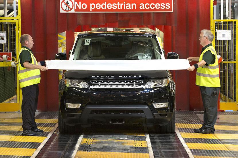 Fabryka koncernu Jaguar Land Rover w Solihull Fabryka koncernu Jaguar Land Rover w Solihull