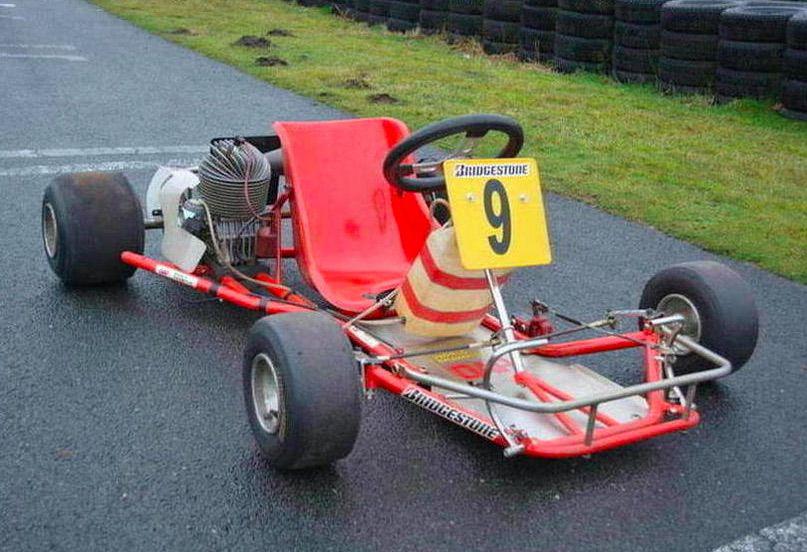 Gokart wielkiego mistrza Formuły 1 Gokart wielkiego mistrza Formuły 1