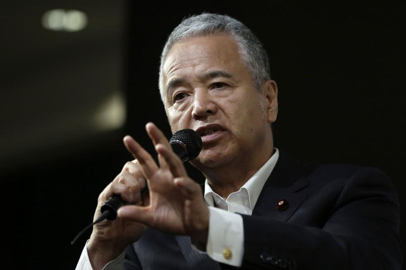 Akira Amari, japoński minister gospodarki Akira Amari, japoński minister gospodarki