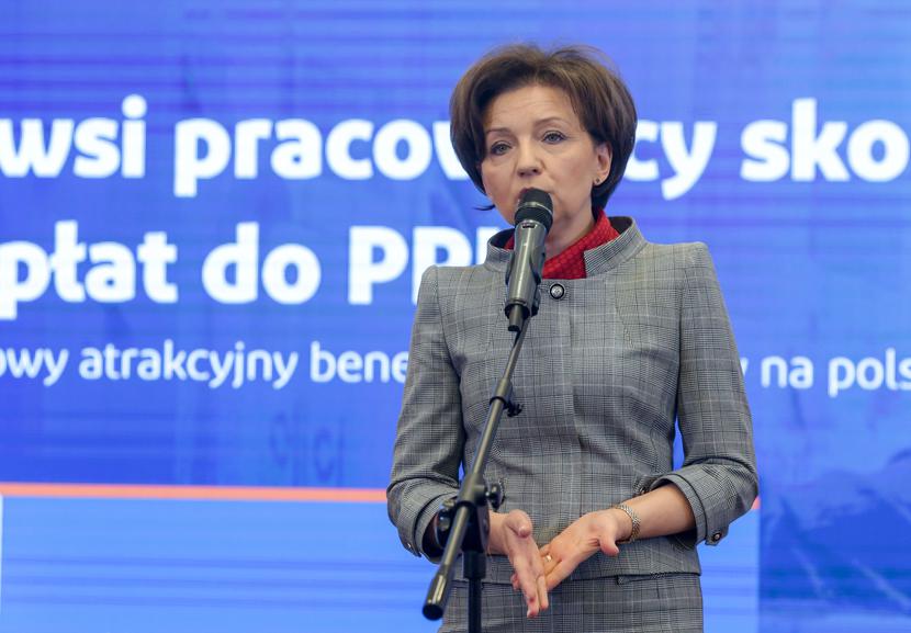 Marlena Maląg, minister rodziny, pracy i polityki społecznej Marlena Maląg, minister rodziny, pracy i polityki społecznej