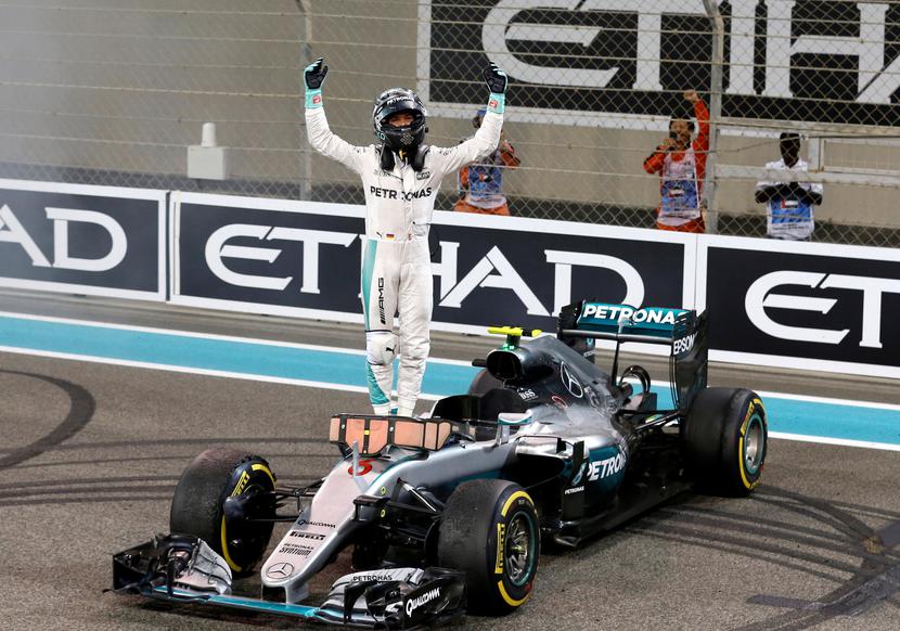 Nico Rosberg i bolid Mercedesa