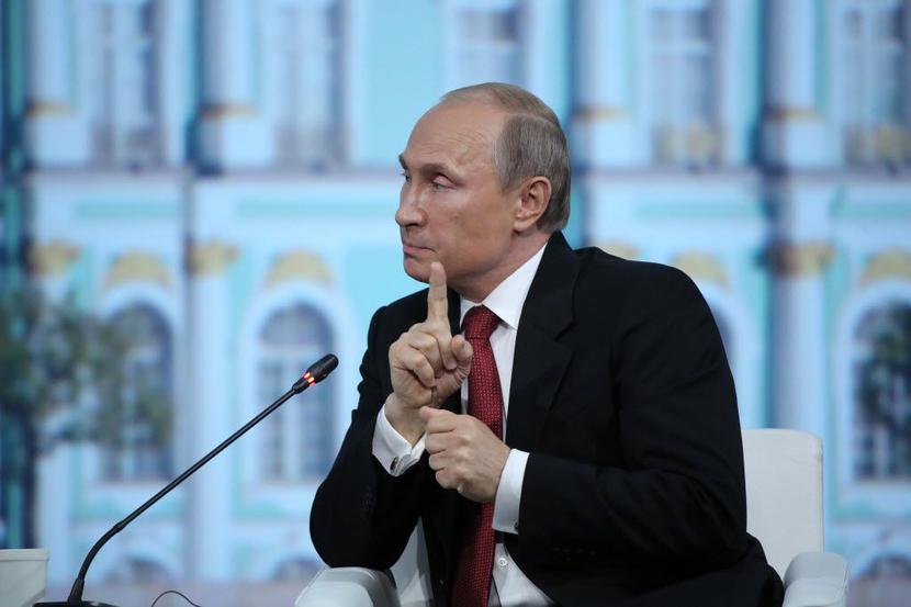 Władimir Putin. Fot. Bloomberg Władimir Putin. Fot. Bloomberg