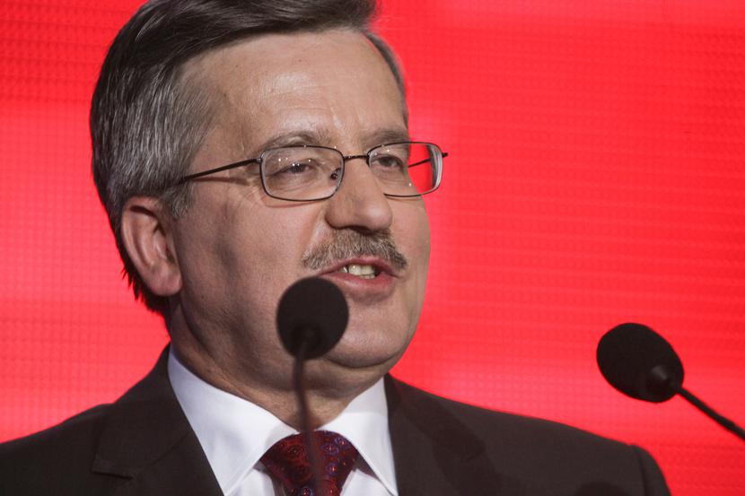 Prezydent Komorowski, fot. WM Prezydent Komorowski, fot. WM