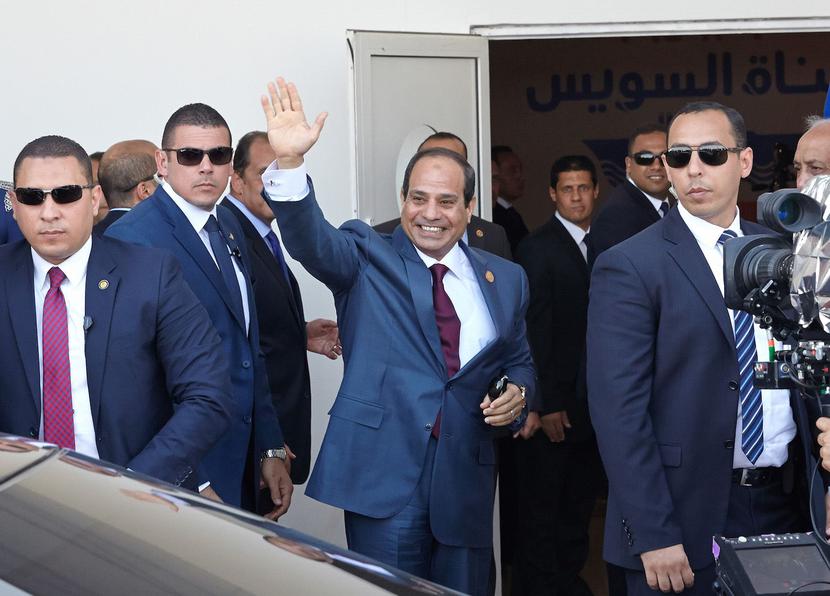 Prezydent Egiptu Abd el-Fatah es-Sisi Prezydent Egiptu Abd el-Fatah es-Sisi
