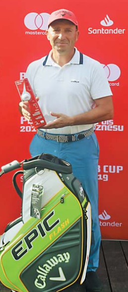 Przed startem najwyżej w rankingu rozstawiony był Bogdan Bigus. Zagrał fantastycznie, potrzebował jedynie 77 uderzeń do zwycięstwa.