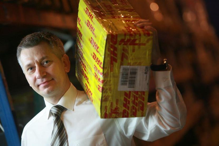 Krzysztof Bielica z DHL Global Forwarding. Krzysztof Bielica z DHL Global Forwarding.