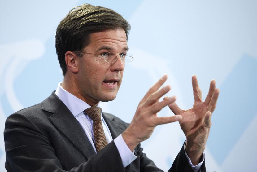 Mark Rutte, premier Holandii Mark Rutte, premier Holandii
