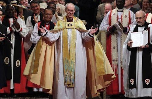 Arcybiskup Justin Welby podczas wprowadzenia w urząd FOT. archbishopofcanterbury.org Arcybiskup Justin Welby podczas wprowadzenia w urząd FOT. archbishopofcanterbury.org