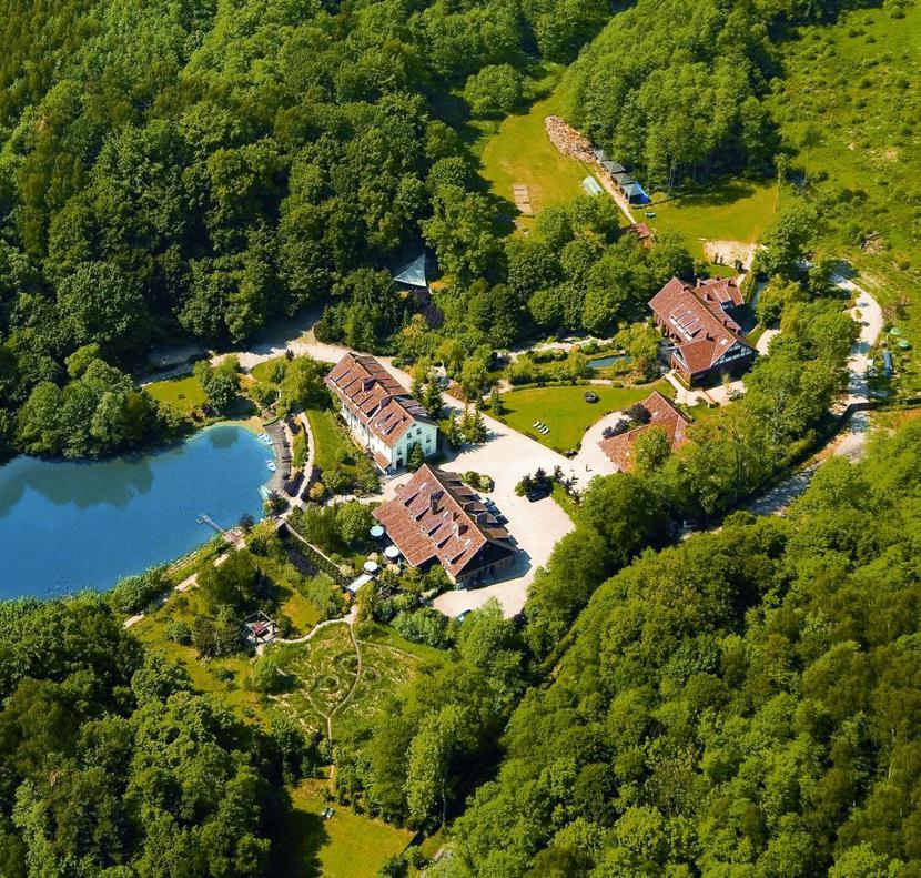 Hotel Młyn Klekotki z lotu ptaka Hotel Młyn Klekotki z lotu ptaka