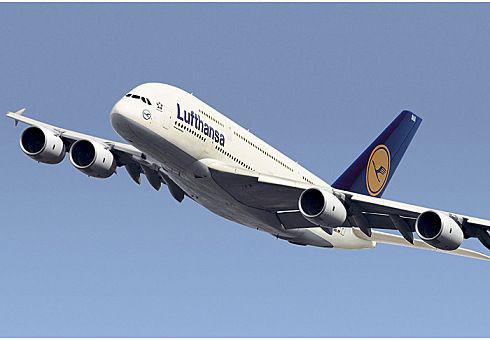 Pierwszy A380 Lufthansy Pierwszy A380 Lufthansy