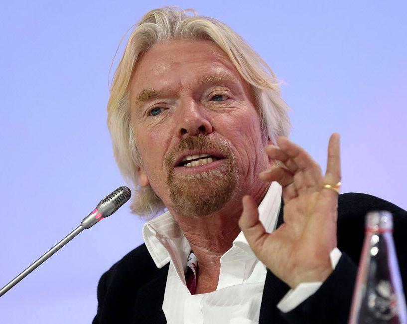 Richard Branson, fot. Bloomberg Richard Branson, fot. Bloomberg