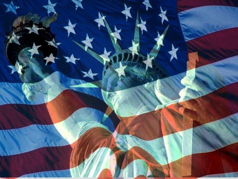 USA, flagi USA, flagi