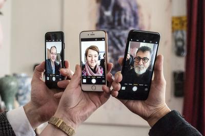 Andrzej Walczak (z prawej) mówi, że zawsze pracuje w trójkątach. Trzech ich było w Atlasie, w Fundacji Atlas Sztuki i w Nowym Centrum Łodzi. W Shumee też jest trójka: Monika Stefaniak, Szymon Midera i Andrzej Walczak.