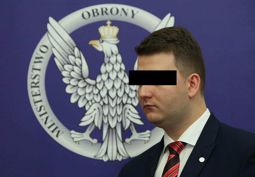 Były szef gabinetu politycznego MON Bartłomiej M. Były szef gabinetu politycznego MON Bartłomiej M.