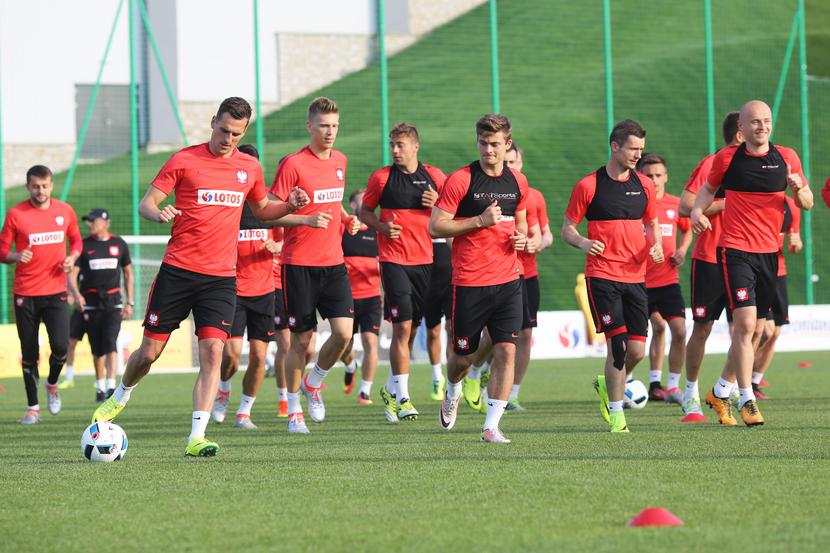 Kadra Polski w trakcie przygotowań do finałów ME 2016 w Arłamowie Kadra Polski w trakcie przygotowań do finałów ME 2016 w Arłamowie