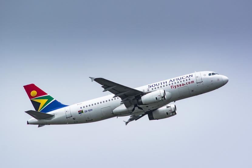 Samolot South African Airways Samolot South African Airways