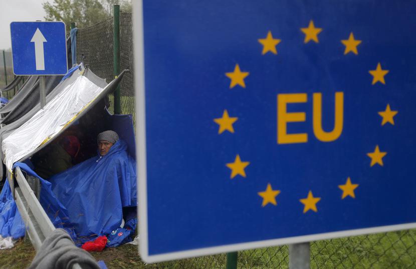 Granica UE, tablica Granica UE, tablica