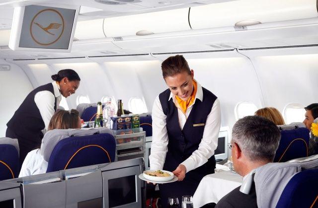 Klasa biznes w Lufthansie Klasa biznes w Lufthansie