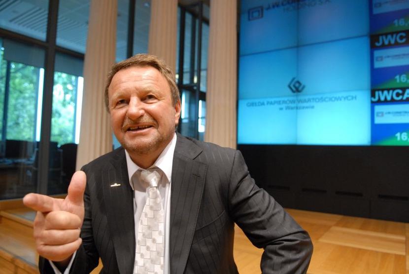Józef Wojciechowski, szef rady nadzorczej i główny akcjonariusz JWC Józef Wojciechowski, szef rady nadzorczej i główny akcjonariusz JWC