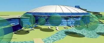 Wizualizacja aquaparku w Sanoku Wizualizacja aquaparku w Sanoku