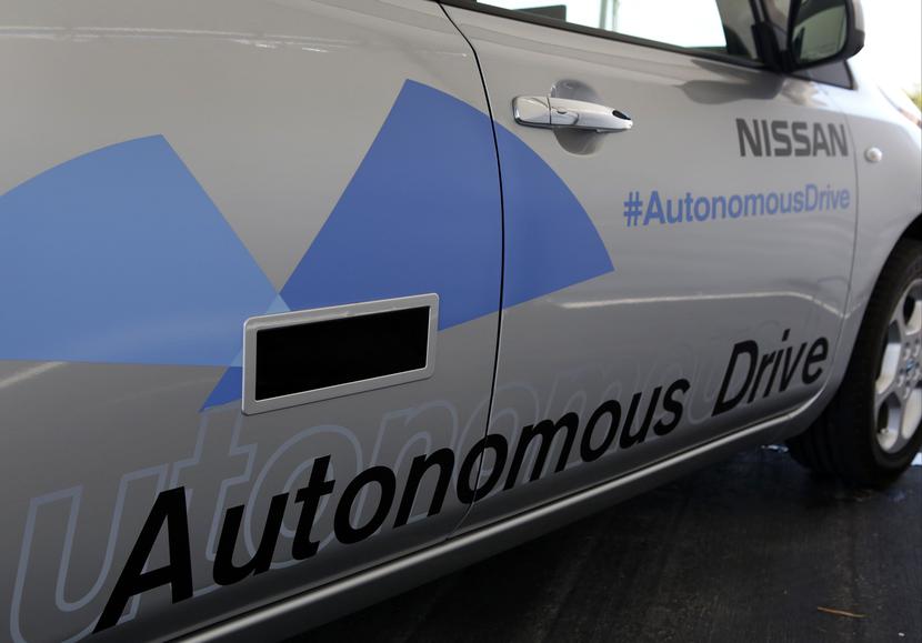 Samojezdne auto Nissana Samojezdne auto Nissana