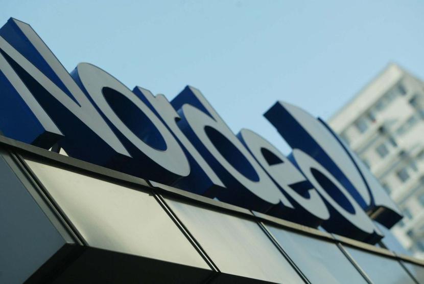 Szyld Nordea Banku Szyld Nordea Banku