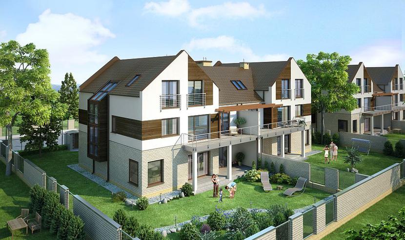 projekt osiedla Lawendowe Ogrody w Wilanowie projekt osiedla Lawendowe Ogrody w Wilanowie