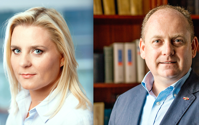 Grażyna Ciurzyńska i Wojciech Fedko
