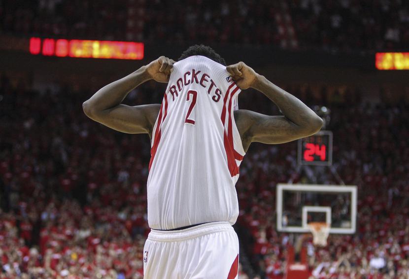 Zawodnik w koszulce Houston Rockets Zawodnik w koszulce Houston Rockets