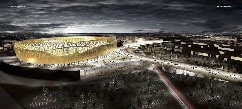 Gdański stadion PGE Arena, wizualizacja Gdański stadion PGE Arena, wizualizacja