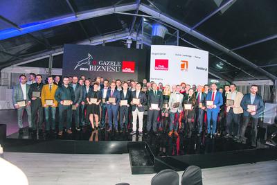 W województwach mazowieckim, podlaskim i lubelskim nagrodziliśmy najwięcej, bo aż 98 e-Gazel Biznesu.