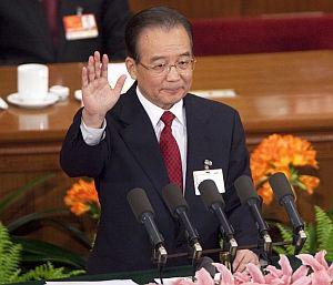 Wen Jiabao, fot. Bloomberg Wen Jiabao, fot. Bloomberg