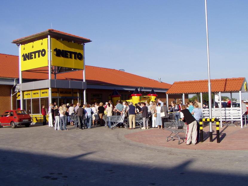 Sklep sieci Netto w Koninie Sklep sieci Netto w Koninie