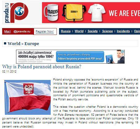 Tekst o Polsce na pravda.ru Tekst o Polsce na pravda.ru