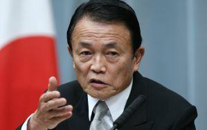 Taro Aso, fot. Bloomberg Taro Aso, fot. Bloomberg