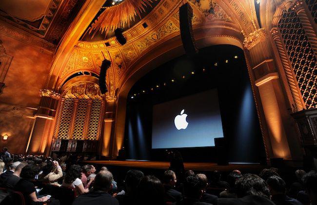Konferencja z 23 października odbyła się w California Theatre w San Jose. Miejsce nieprzypadkowe? (fot. Bloomberg) Konferencja z 23 października odbyła się w California Theatre w San Jose. Miejsce nieprzypadkowe? (fot. Bloomberg)