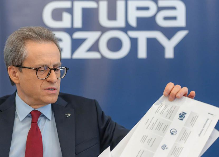 Wojciech Wardacki, prezes Grupy Azoty Wojciech Wardacki, prezes Grupy Azoty
