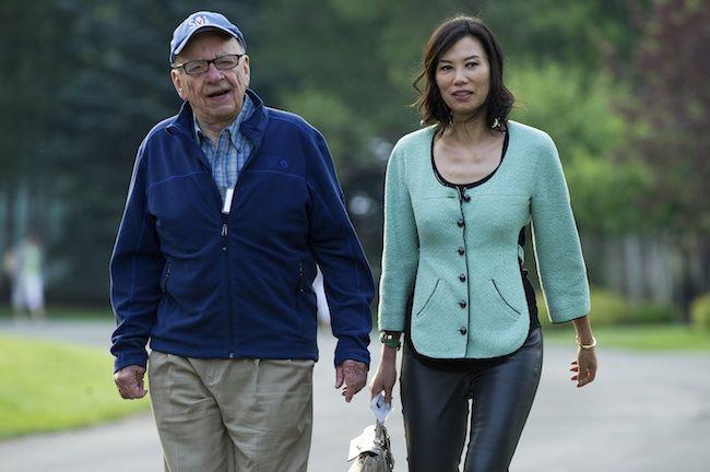 Rupert Murdoch i Wendi Deng FOT. Bloomberg Rupert Murdoch i Wendi Deng FOT. Bloomberg