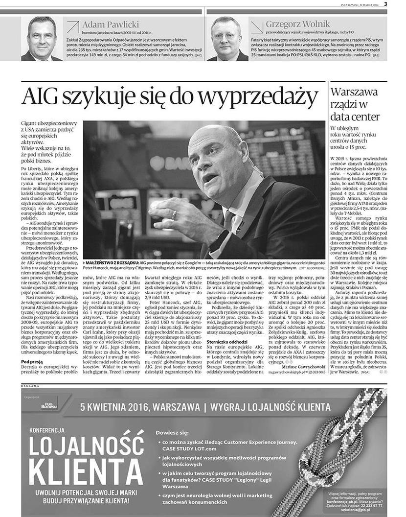 JUŻ PISALIŚMY: „PB” z 22 marca 2016 r. JUŻ PISALIŚMY: „PB” z 22 marca 2016 r.