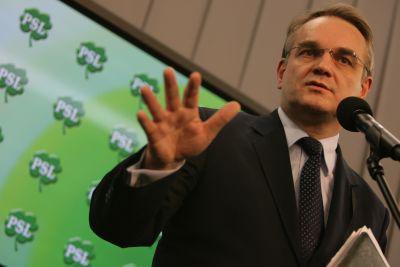 Waldemar Pawlak, szef PSL Waldemar Pawlak, szef PSL