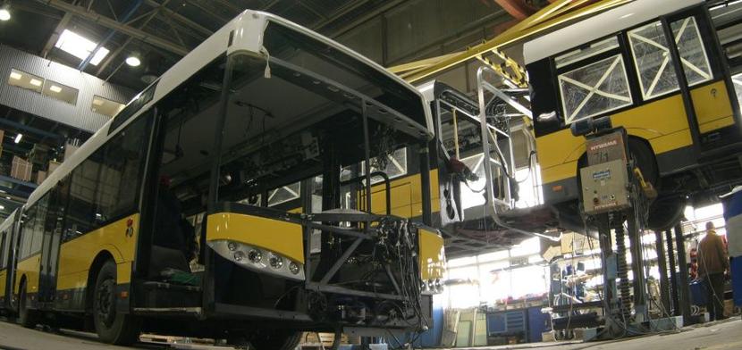 Hala montażowa Solarisa Hala montażowa Solarisa