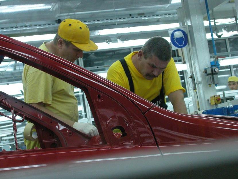 Tyska fabryka zwolniła tempo. Tyska fabryka zwolniła tempo.