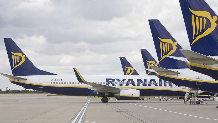 Samoloty lini Ryanair (fot. Bloomberg) Samoloty lini Ryanair (fot. Bloomberg)