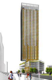 Projekt wieżowca na ul. Twardej w Warszawie Projekt wieżowca na ul. Twardej w Warszawie