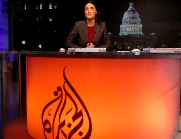 Studio telewizji Al Jazeera (fot. Bloomberg) Studio telewizji Al Jazeera (fot. Bloomberg)